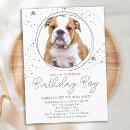 Search for silver star birthday invitations Elegant