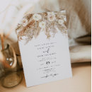 Search for pampas grass wedding invitations Desert