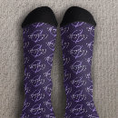 Search for purple mens socks Monogrammed