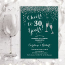 Search for emerald anniversary invitations Elegant