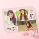 Search for trendy graduation invitations 3 photo collage