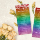 Search for gay wedding programs Watercolor