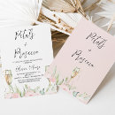 Search for wine glass bridal shower invitations Modern