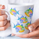 Search for fish in the ocean mugs For her