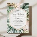 Search for monstera leaves wedding invitations Palm