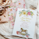 Search for horse baby girl shower invitations Chic