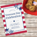 Search for veterans day invitations Red white and blue