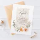 Search for shabby christening invitations Modern