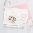 Search for stylish baby girl shower invitations Stylish trendy script typography