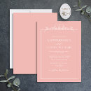 Search for pink border wedding invitations Classic