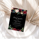 Search for red and black baby shower invitations For her