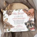 Search for wildlife invitations Baby animals