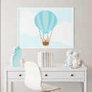 Search for hot air balloon nursery art Baby shower