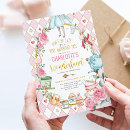Search for pink and gold tea party invitations For kids