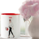 Search for paris fashion mugs Illustration