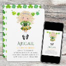 Search for cute irish invitations Green
