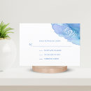 Search for rsvp cards blue