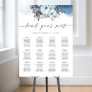 Search for floral wedding seating charts Find your seat