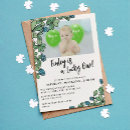 Search for four leaf clover invitations Greenery