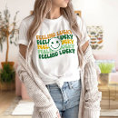 Search for feeling lucky tshirts Patrick's