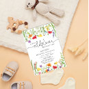 Search for blue and yellow baby shower invitations Baby in bloom