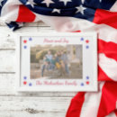 Search for patriotic photo cards Red