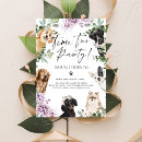 Search for breeds invitations Watercolor dog breeds