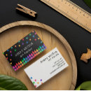 Search for kindergarten business cards Crayons