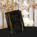 Search for black and gold bridal shower invitations Elegant