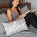 Search for relax quote cushions Grey