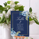 Search for gold floral table cards Watercolor flowers