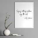 Search for famous quotes posters Black and white