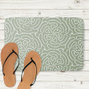 Search for sage green bath mats Rustic