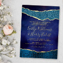 Search for precious gemstone invitations Watercolor