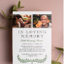Search for memorial collage invitations Sympathy