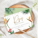 Search for script rsvp cards Botanical