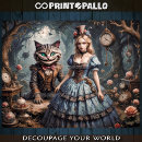Search for cheshire cat wrapping paper Fantasy
