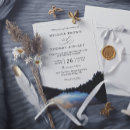 Search for lakeside wedding invitations Rustic