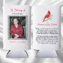 Search for memorial can coolers Celebration of life
