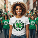 Search for feeling lucky tshirts Irish