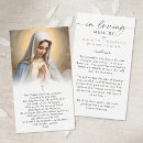 Search for prayer for mothers funeral cards Virgin mary