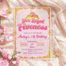 Search for her royal fiveness birthday invitations Gold