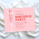 Search for champagne cocktails invitations Pink