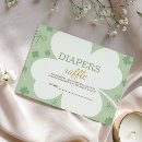 Search for shamrock invitations Green and gold