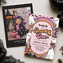 Search for pink halloween birthday invitations Baby girl
