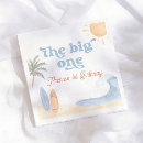 Search for the big one napkins Summer birthday