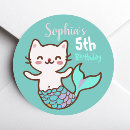 Search for small cat stickers Girl
