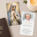 Search for catholic prayer cards In loving memory
