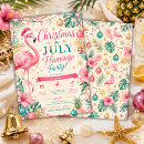 Search for tropical christmas invitations Christmas in july