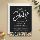 Search for hello sixty invitations Chic